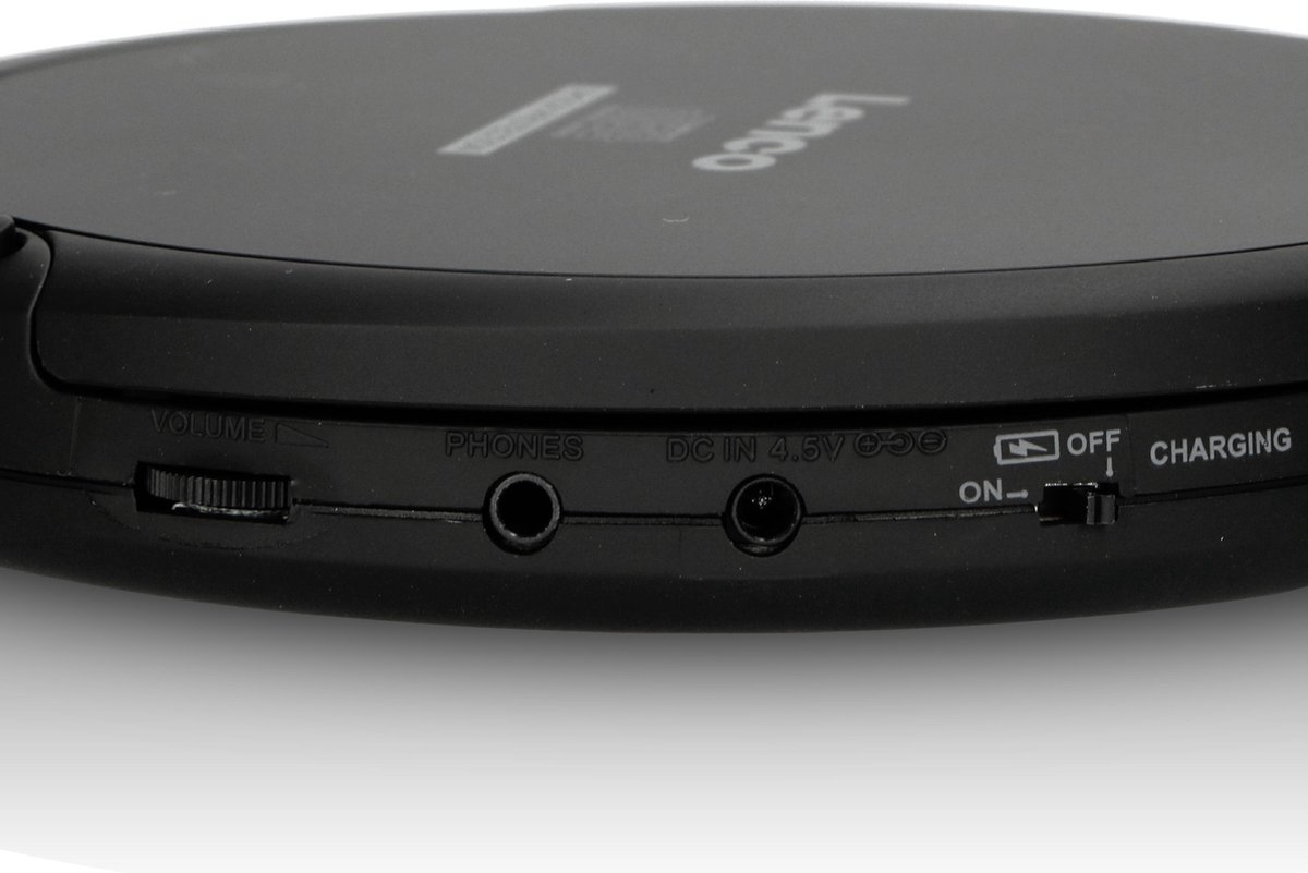 Lenco CD-200 - Discman met MP3 en shock-protection - Zwart