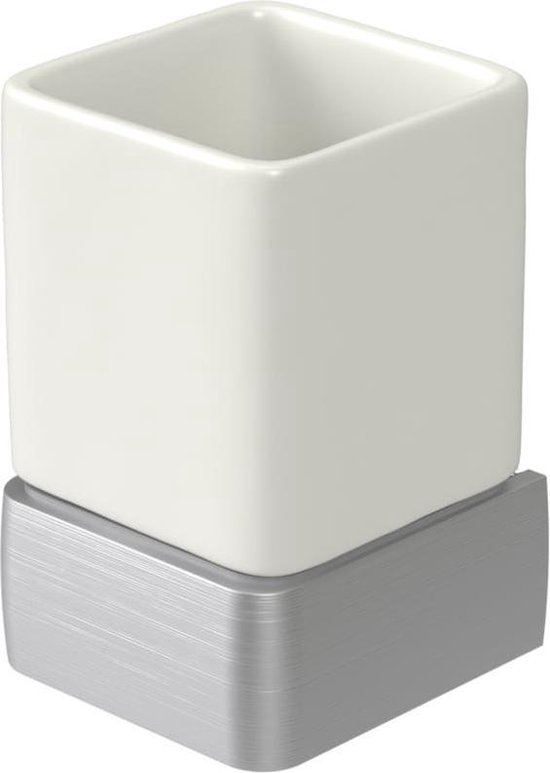 Haceka Aline Bekerhouder keramisch Brushed