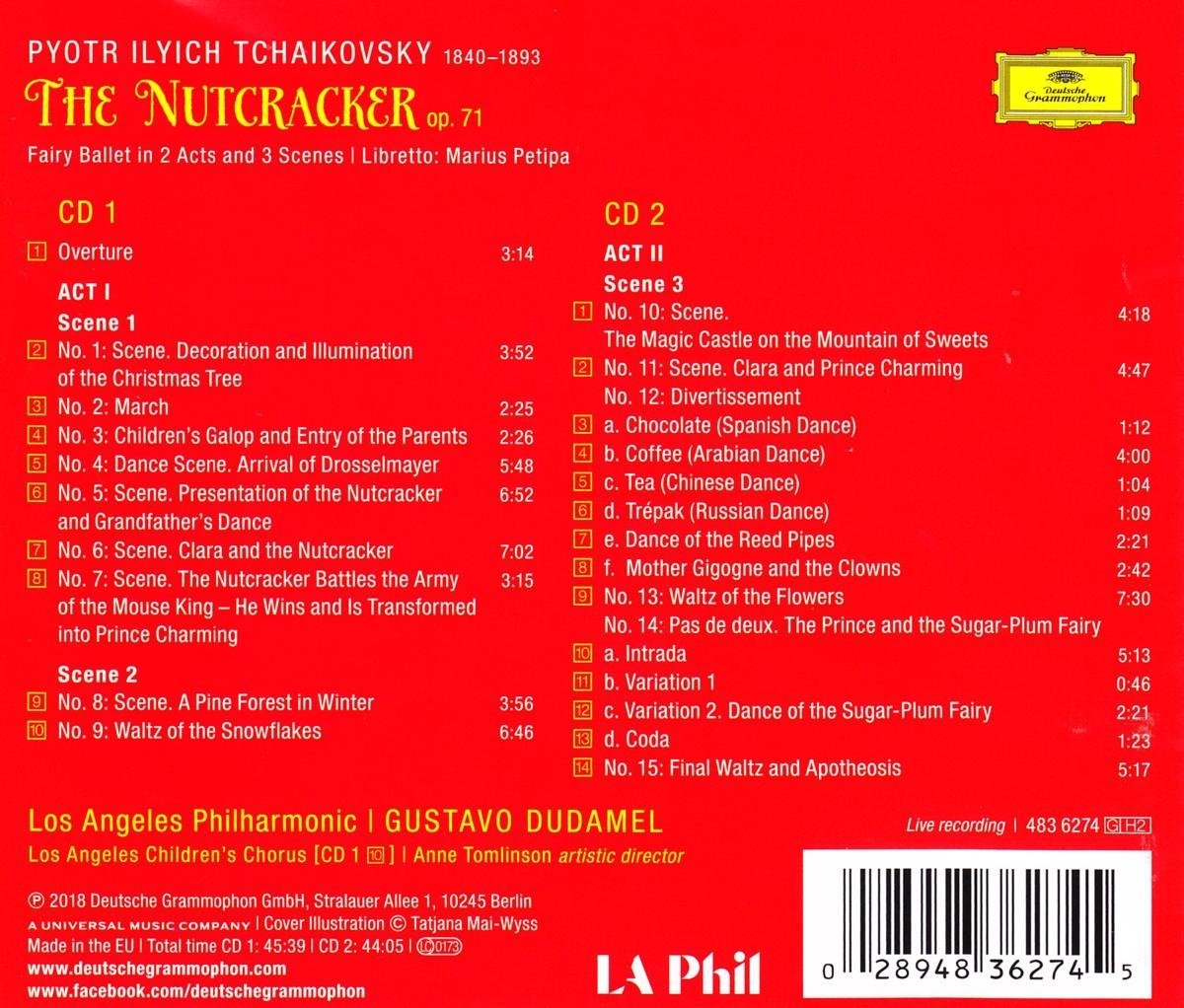Tchaikovsky The Nutcracker, Op.71,(CD)