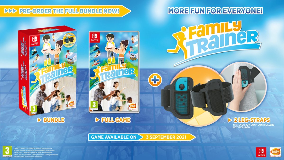 Family Trainer - Inclusief twee beenbanden - Switch