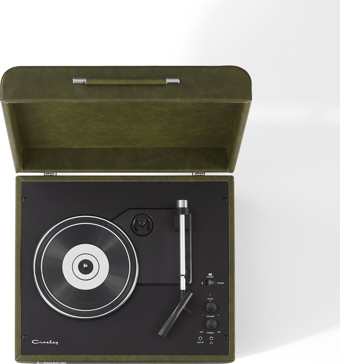Crosley - Mercury Forrest Green - Koffermodel - Bluetooth In/Uit - CR6255A-FG4
