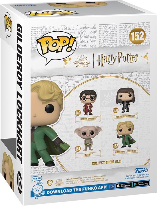 Funko Pop #152 Harry Potter: Gilderoy Lockhart