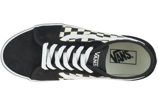 Vans Filmore Decon - 40 - Checkerboard Heren Sneakers - Black/Whte