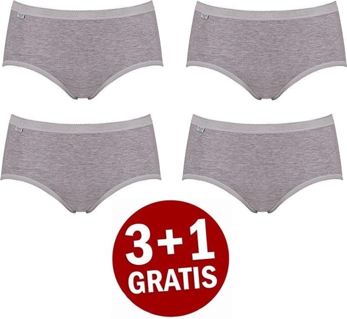 broek, onderbroek, set, 3+1 gratis, grijs