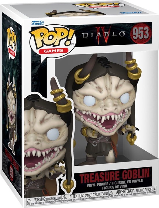 Funko Pop Games #953: Diablo 4 - Treasure Goblin - Funko Pop