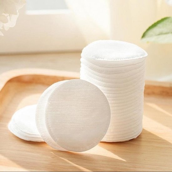 Avrena wattenschijfjes 600 stuks (6x100) voordeelverpakking - Make up Remover Pads - Rond - 100% kat