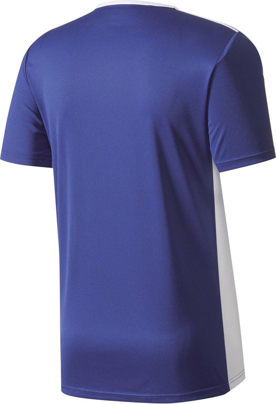 Adidas Entrada 18 Trikot Heren Sportshirt - Dark Blue/Wit - Maat L