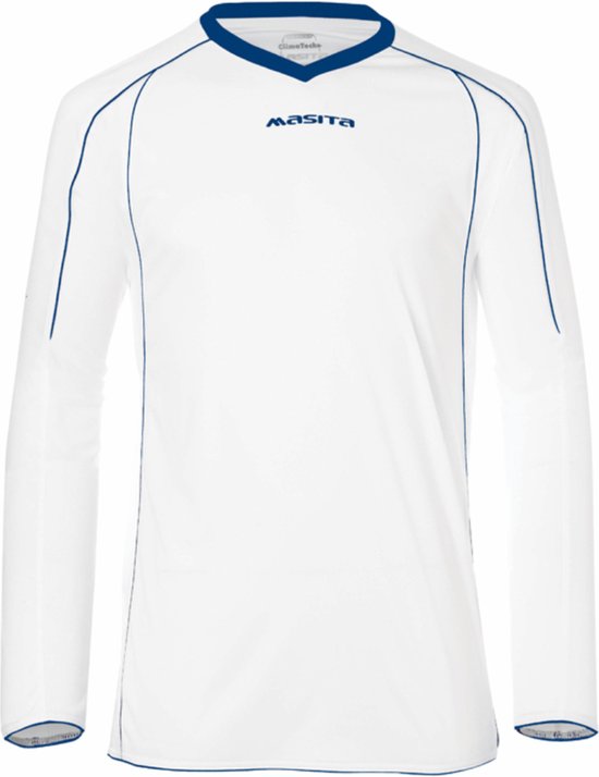 Masita | Sportshirt Heren - Maat XL - Lange Mouw - Striker Voetbalshirt
