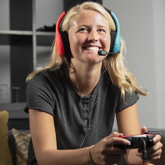 PDP Gaming LVL40 Stereo Gaming Headset - Nintendo Switch - Blauw/Rood