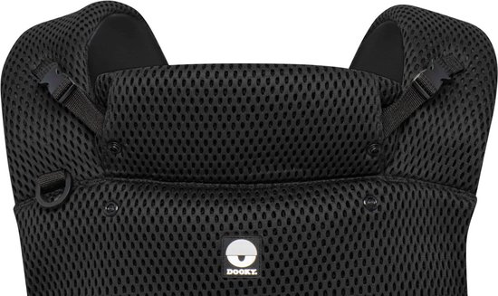 Dooky Ergonomische Draagzak Urban Comfort - Zwart