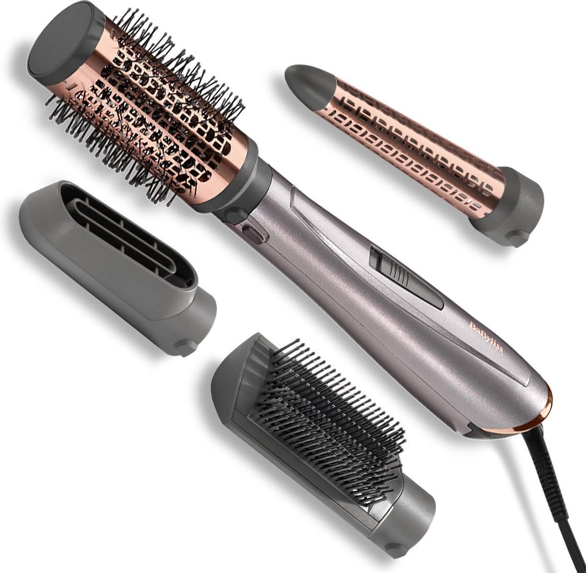 BaByliss Air Style 1000 AS136E - Föhnborstel - Grijs