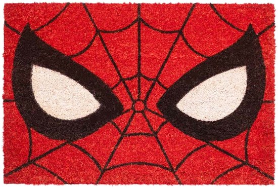 Grupo Erik Deurmat Spider-man 40 X 60 Cm Pvc/kokosvezel Rood