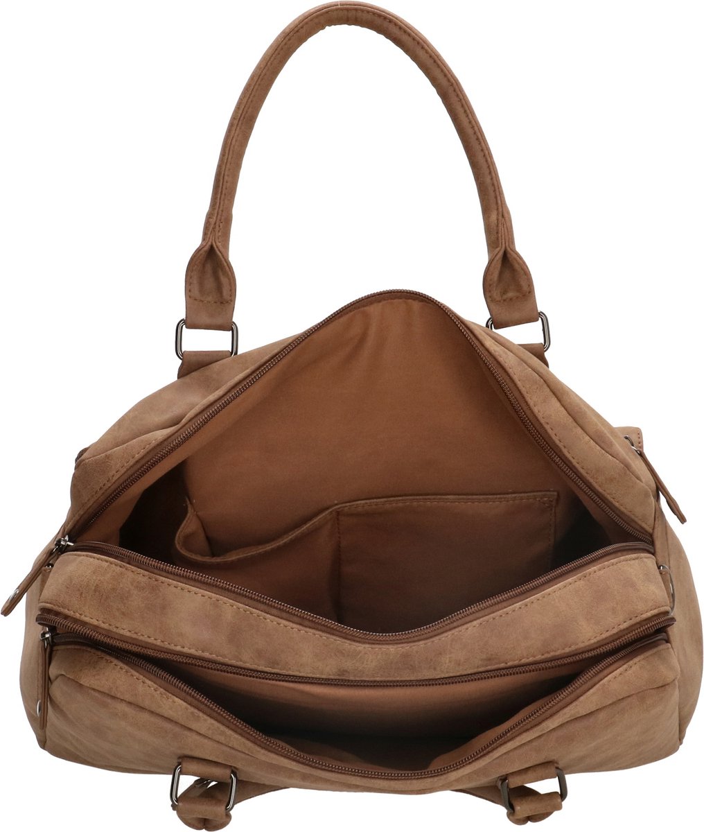 Enrico Benetti Ardèche 66585 Handtas met 15" laptopvak - Camel
