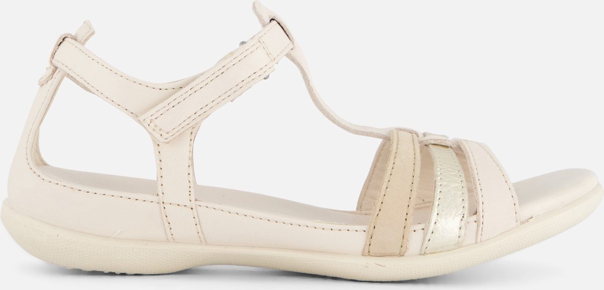 sandalen, sandalen met bandjes, kinderzandalen, lichte kleur, creme/wit
