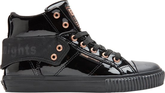 British Knights Dames Lak Sneakers - Zwart - Maat 38