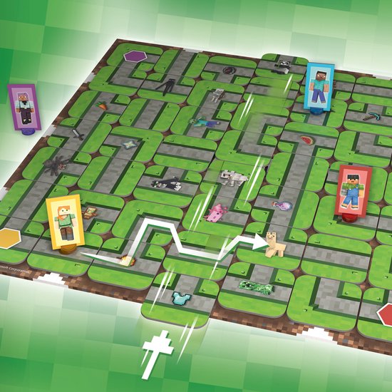 Ravensburger - Labyrinth Minecraft - Bordspel - 2-4 Spelers