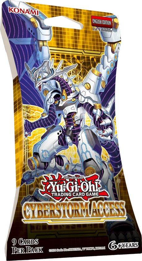 Yu-Gi-Oh! Cyberstorm Acces Sleeved Booster - Yu-Gi-Oh Kaarten