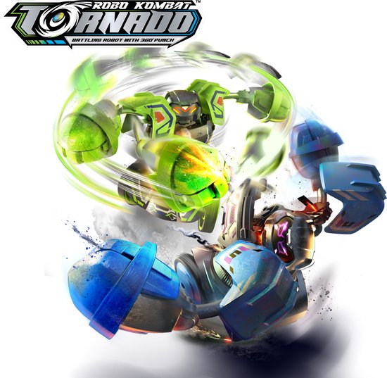 Robo Kombat TORNADO Gevechtsrobots Duo set