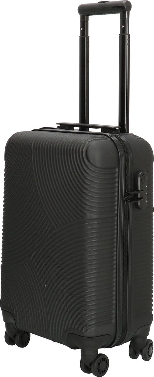 Enrico Benetti Louisville 39040 Handbagage koffer hardcase ABS - Zwart