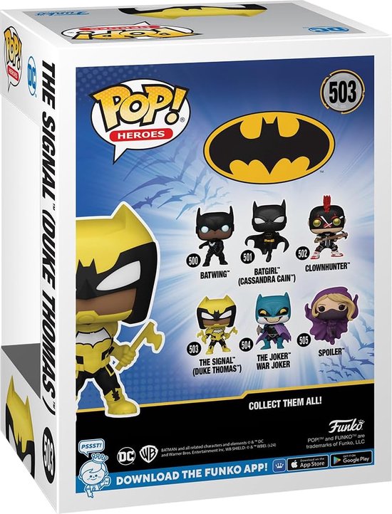 Funko Pop #503 Heroes: Batman: The Joker War Zone - Duke Thomas