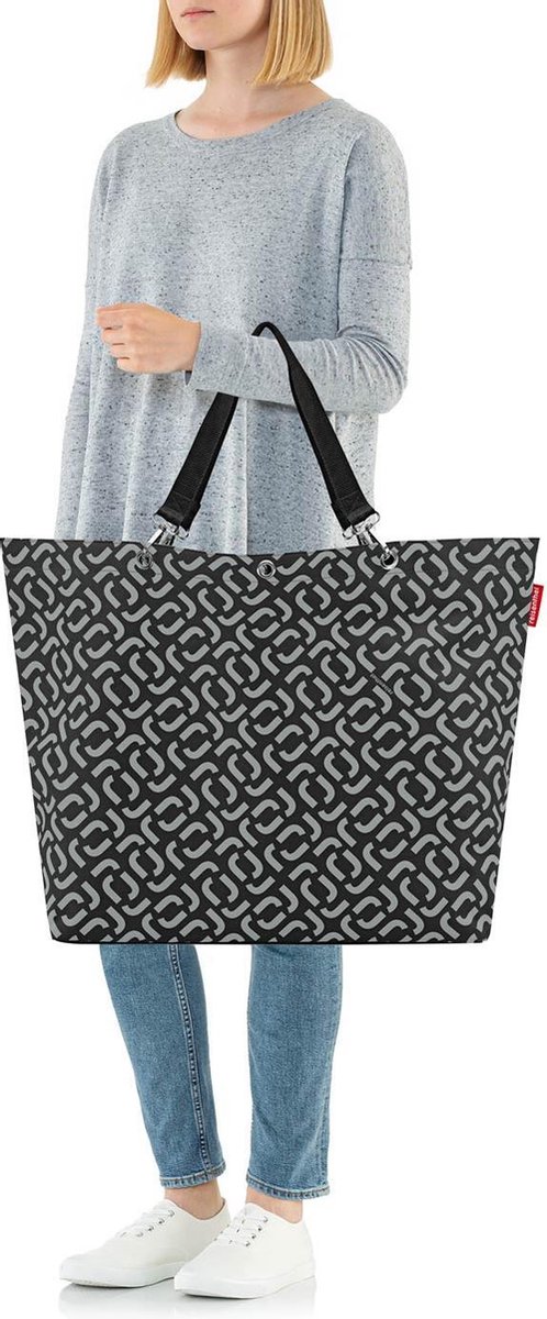 Reisenthel Shopper XL Strandtas Shopper - 35L - Signature Black Zwart