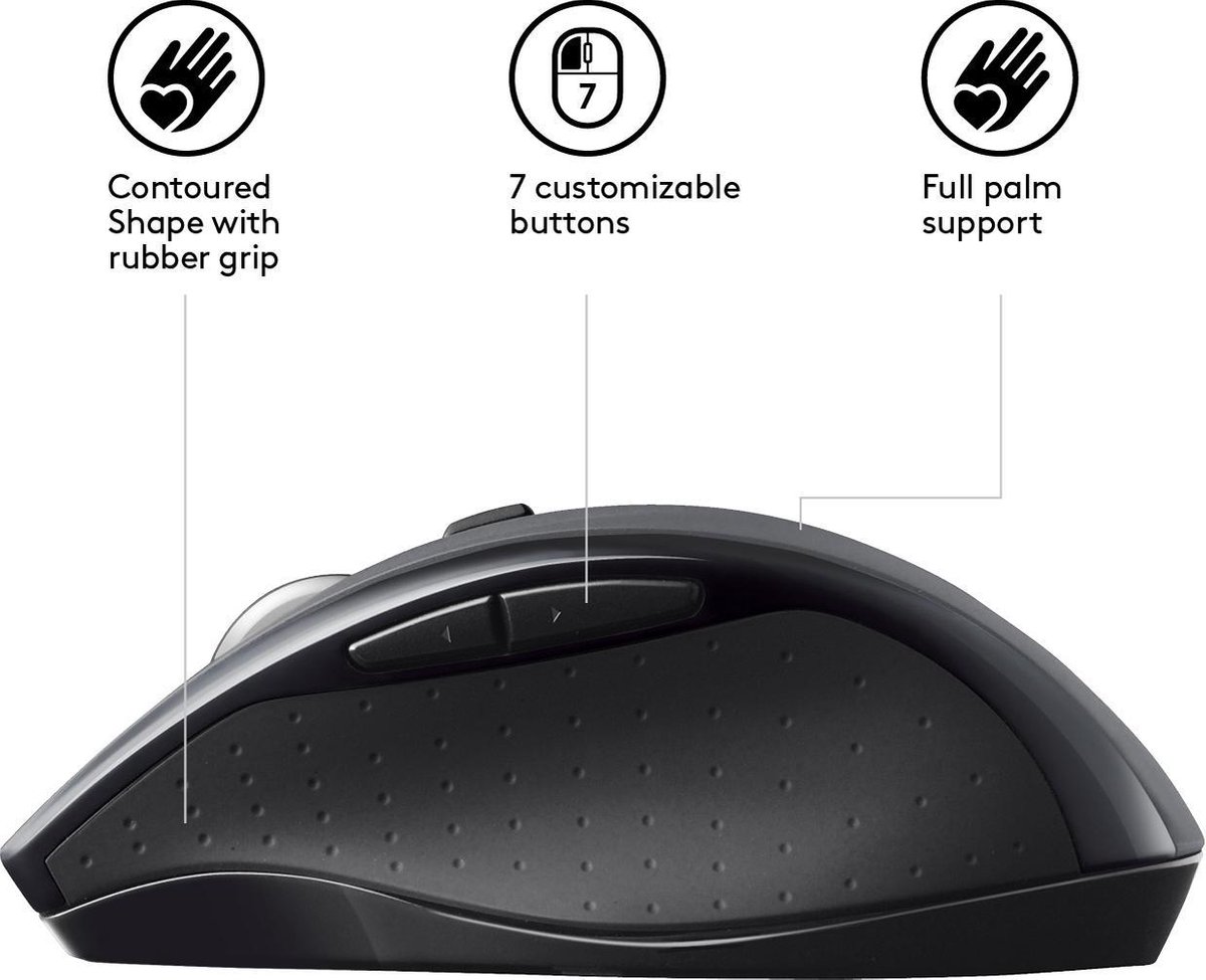 Logitech M705 - Draadloze Marathon Muis