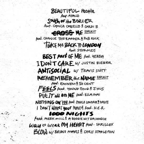 Ed Sheeran - No.6 Collaborations Project (LP)