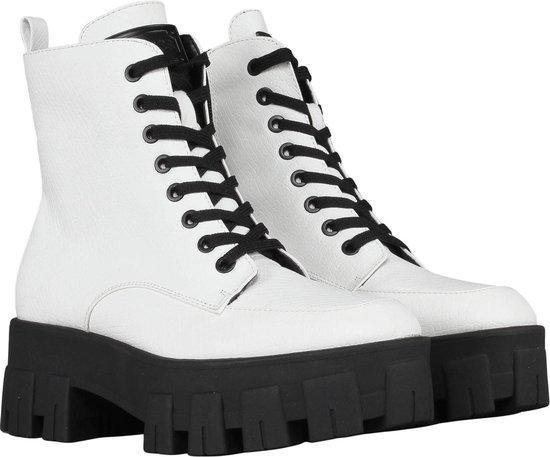 Guess - Vesna Stivaletto Bootie - Wit - Vrouwen - Maat 36