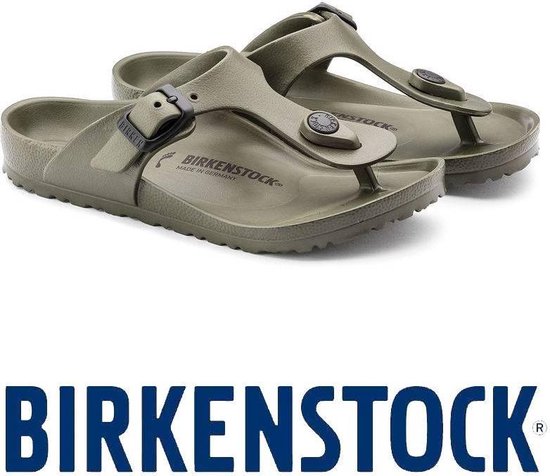 Birkenstock Gizeh Unisex Slippers Regular fit - Khaki - Maat 40