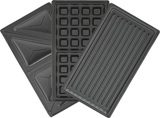 Princess 117002 Multi Sandwich Grill Compact Pro – Verwisselbare platen