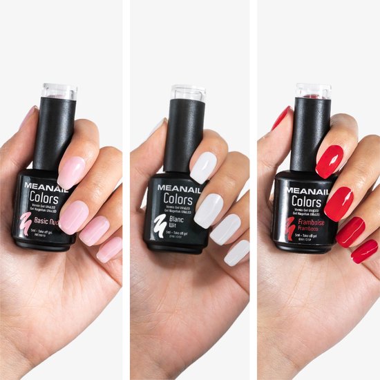 Gel nagellak - Meanail Deluxe Kit - Nail art - 30-delig