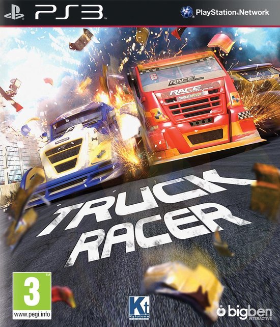 truck racer, race cars, stunt race, arcade game, driving game