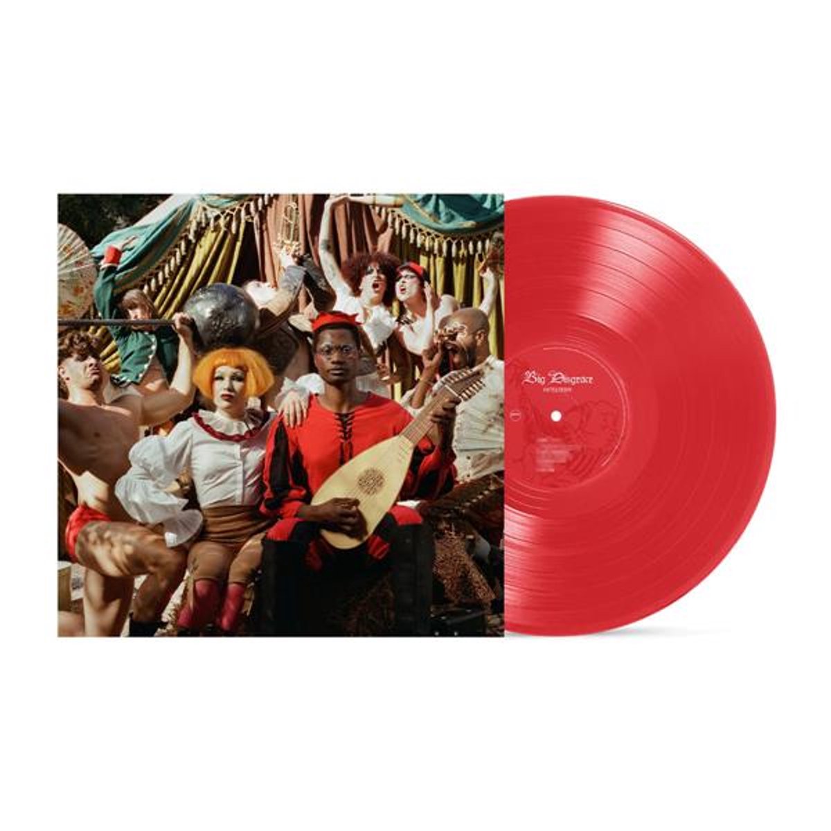 vinyl, lp, rode-plaat, pittig-achtige, muziekinstrument