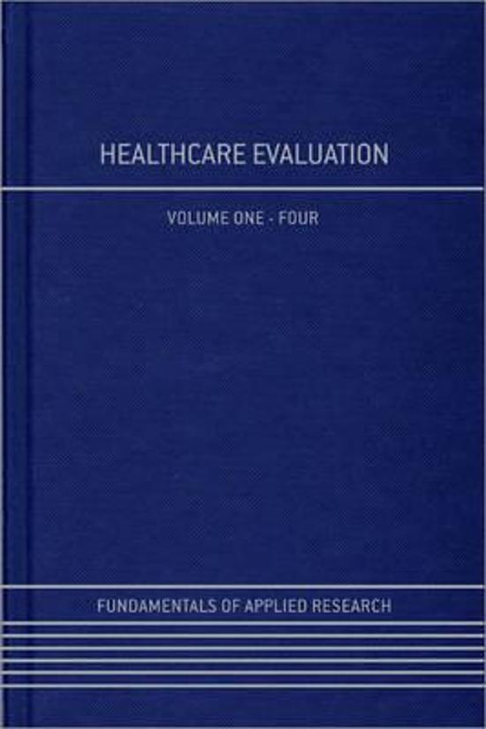 Healthcare Evaluation Set van 4 Boeken