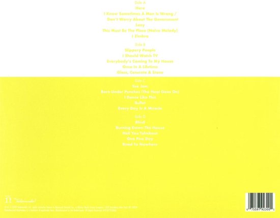 David Byrne - American Utopia On Broadway (LP)