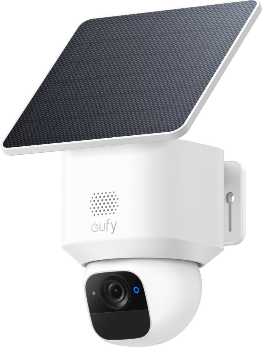 eufy SoloCam E30 - 360� PTZ beveiligingscamera - 2K HD - 70� tilt - AI-tracking - Zonne-energie - Draadloos buiten - Geen maandkosten