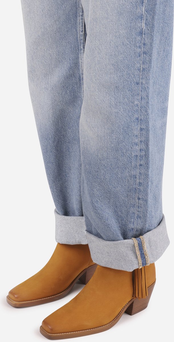 dgmoutlet-nl-BRONX-Cassidy-maat-37-Dames-Enkellaarzen-Cognac-aanbieding-korting-sale-3 Kleding, Broeken, Schoeisel, Schoen, Persoon