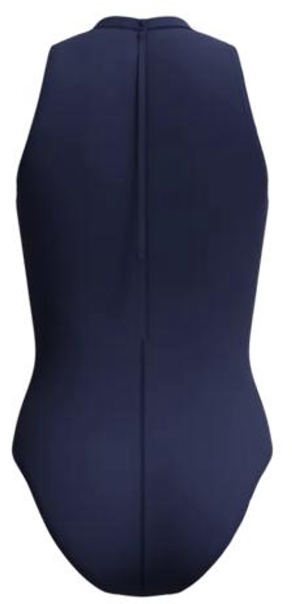 Speedo Maat 40 Hydrasuit Dames Sportbadpak - Badpak Dames met Hoge Bedekking - Zwempak Dames met Borstvoering - Sportbadpak Dames met Ritssluiting - Marine