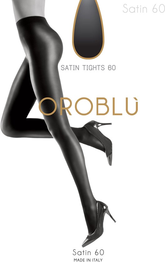Oroblu Satin Dames Panty 60 denier - Zwart - Maat 40/42