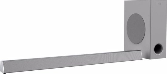 Philips HTL3325 - Soundbar met subwoofer - Zilver