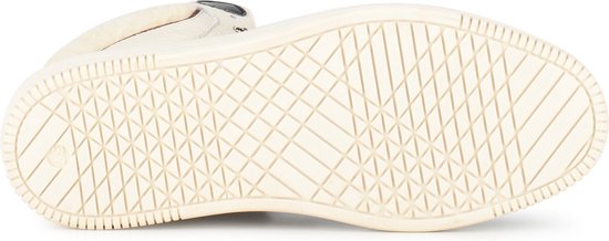 Ps Poelman - Maat 38 - ESQUIMO Dames Hoge Sneakers Teddy - Beige