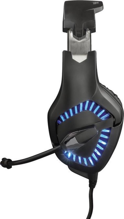 GXT 460 Varzz - Gaming Headset met verlichting voor PS4 en PC - Zwart/Blauw