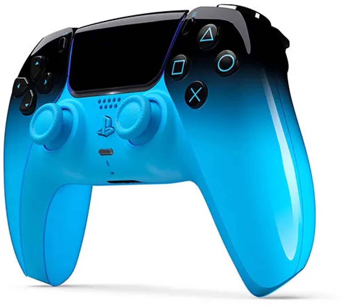 gamepad, controller, blauw, draadloos, PlayStation