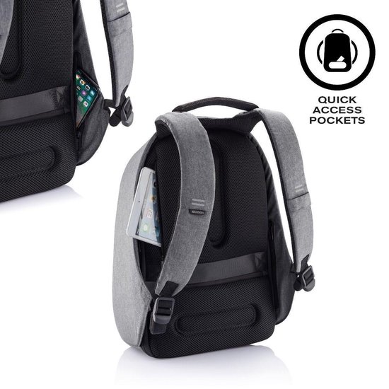 XD Design Bobby Hero XL Anti-Diefstal Rugzak 21,5 liter - Grijs