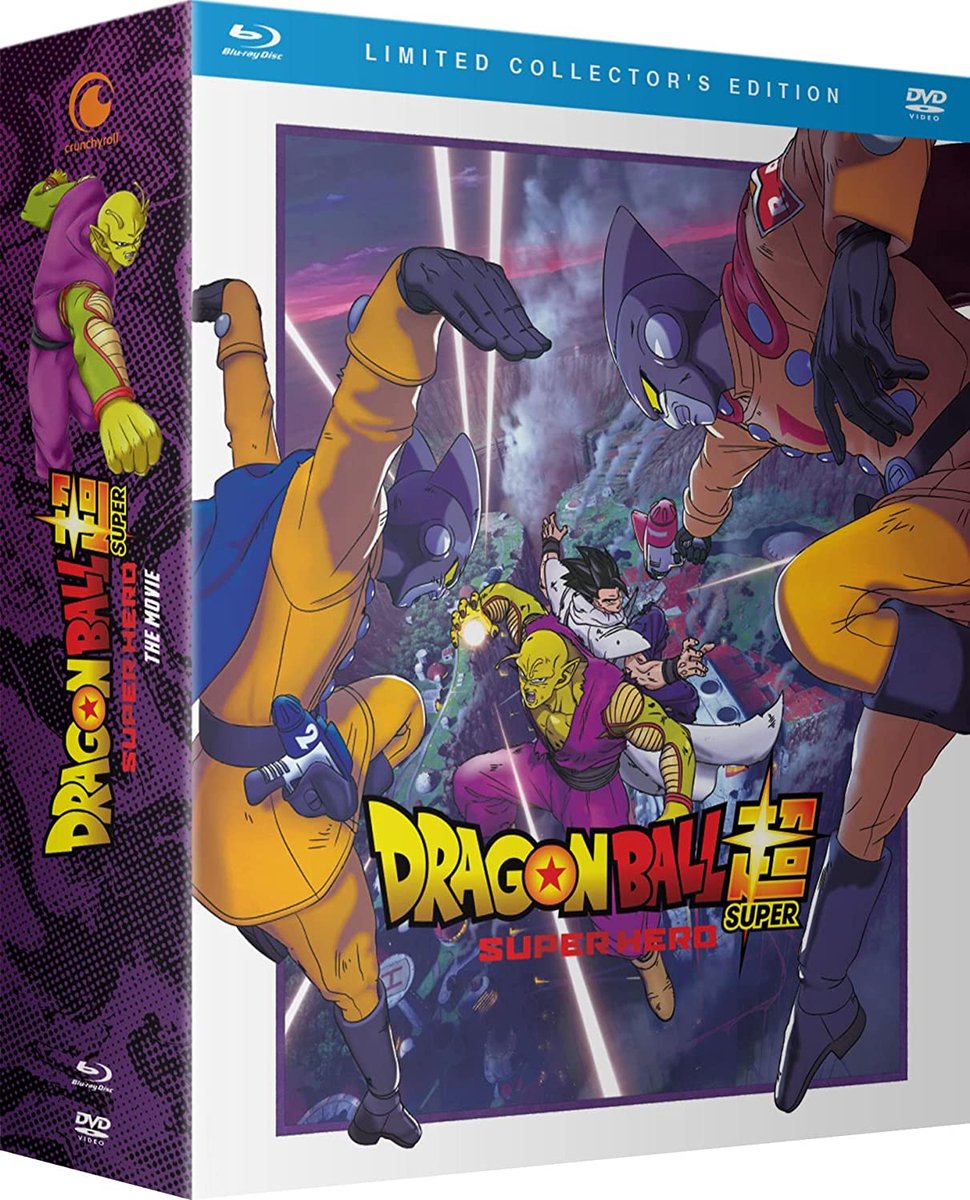 Dragon Ball, DVD, Limited Collector's Edition, Super Hero, anime artwork