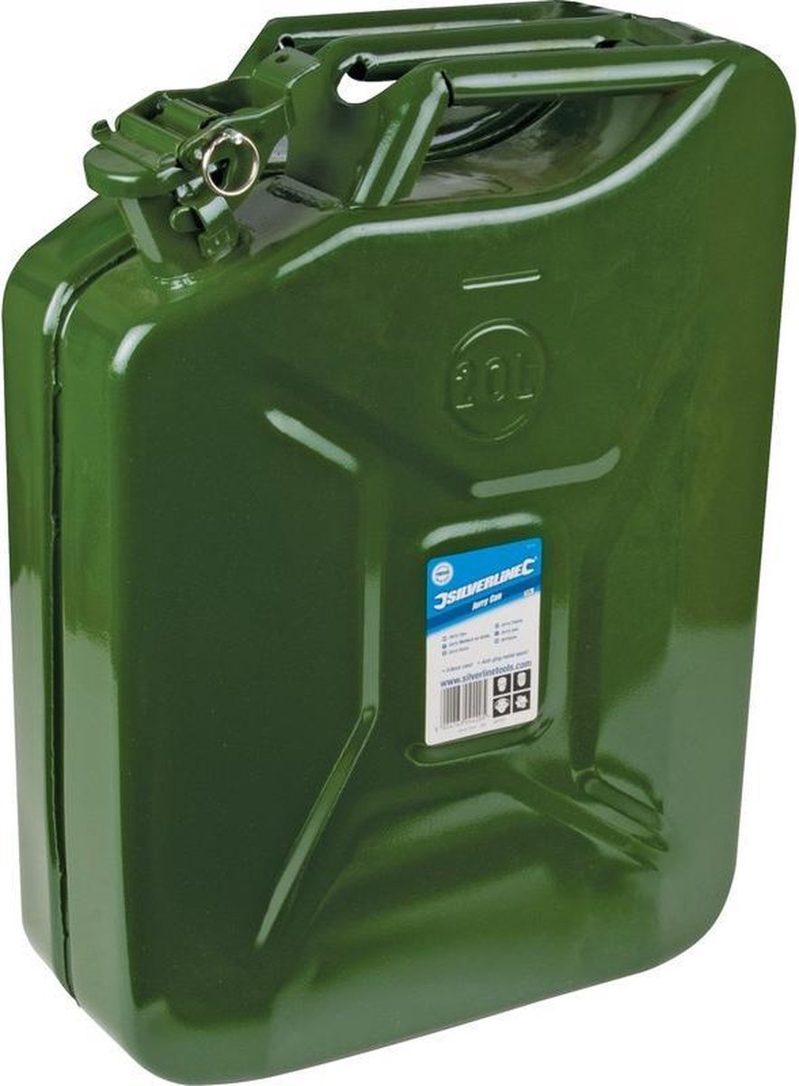 Carpoint Jerrycan - Benzinekan 20Ltr Gr/Metaal UN-keur