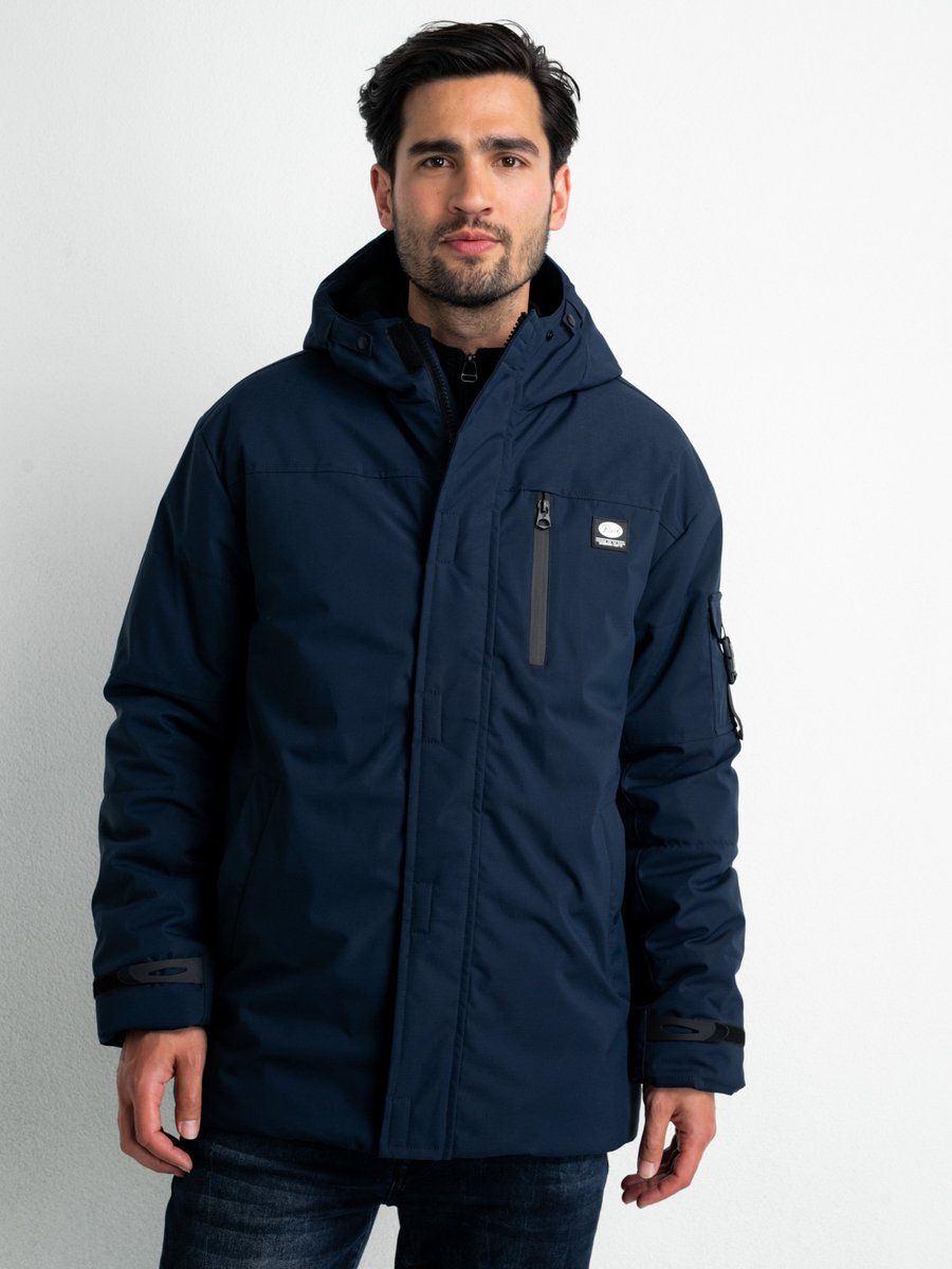 Petrol Industries Maat XL  - Heren Winterjas - Blauw