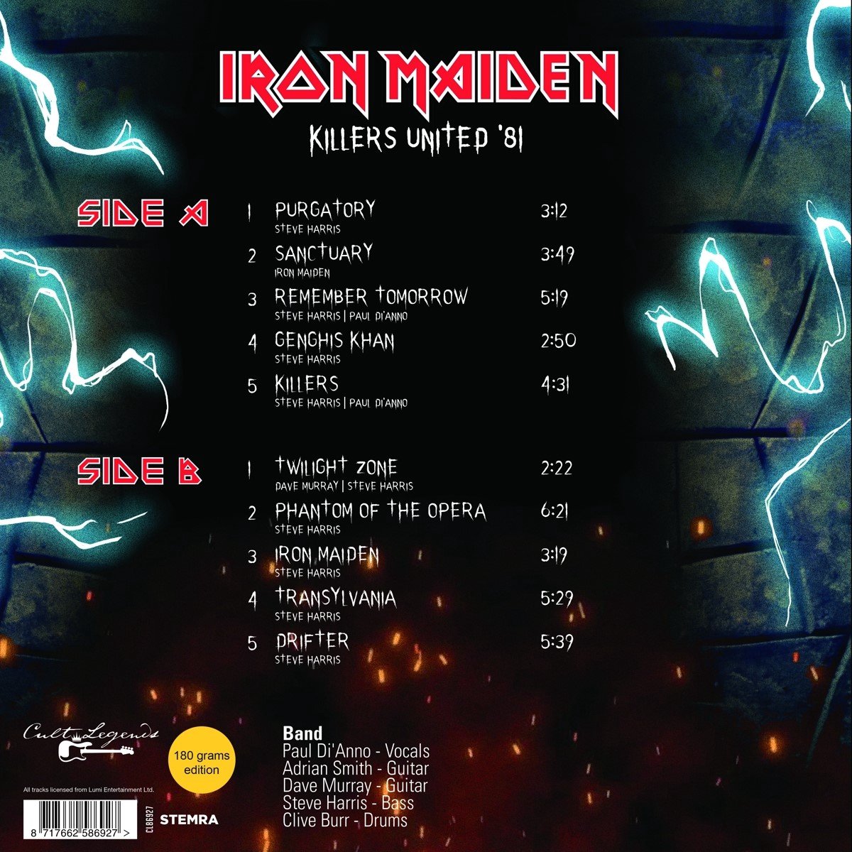 Iron Maiden - Killers United '81 (LP)