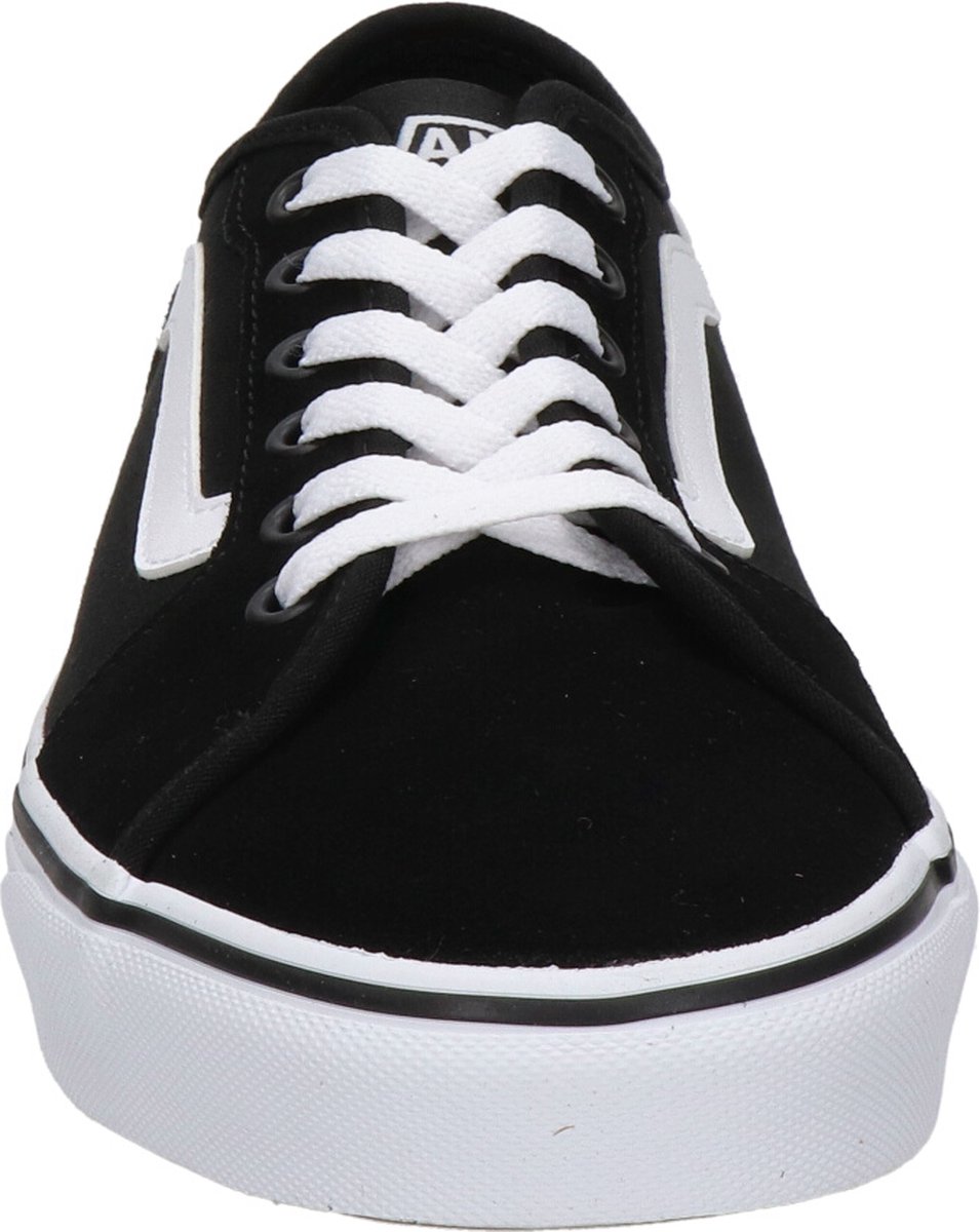 Vans - Maat 41 - Ward Suede/Canvas Dames Sneakers - Black/White