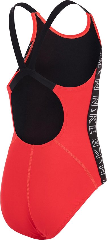 Nike Swim FASTBACK Badpak - 146 - 152 - BRIGHT CRIMSON - Meisjes